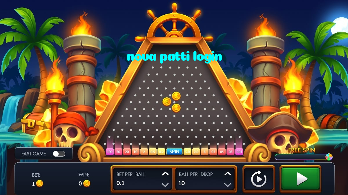 nova patti login casino presented on mobile device in Pakistan with slots and live games